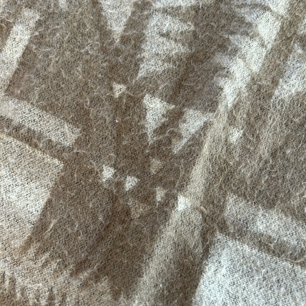 Motivi scarf brown Italian Southwestern fringe - Picture 5 of 9